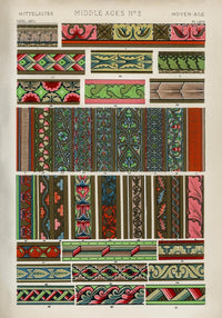 Middle Ages Nr 2 by Owen Jones – Kunstdruck Poster — Ansicht 1