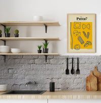 Che Pasta Chart Graphic Art Poster – Infografik Fine Art Print — Ansicht 2