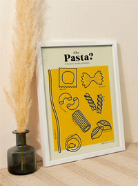 Che Pasta Chart Graphic – S Size Fine Art Print — Ansicht 1