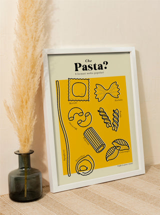 Che Pasta Chart Graphic – S Size Fine Art Print