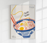 Ramen Club Graphic Art Poster – Fine Art Print Japanisches Design Atelierdruck — Ansicht 1