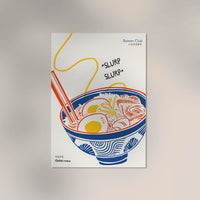 Ramen Club Graphic Art Poster – Fine Art Print Japanisches Design Atelierdruck — Ansicht 3