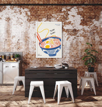 Ramen Club Graphic Art Poster – Fine Art Print Japanisches Design Atelierdruck — Ansicht 2