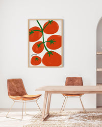 Tomate Pomodori – Fine Art Print UV-beständig Küchenkunst — Ansicht 2