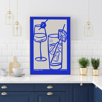 The Feierabend Club Graphic Art Poster – Fine Art Print UV-resistant — Ansicht 2