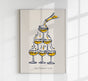 The Crémant Club Art Poster – Fine Art Print UV-resistent