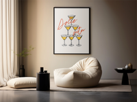 Drinks & La Dolce Vita Art Poster – Fine Art Print | Patroa Studio — Ansicht 3