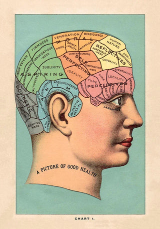 A Picture of the Good Health Vintage Poster | Zeitlos & motivierend | Handgefertigt in Berl