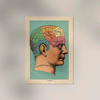 A Picture of the Good Health Vintage Poster | Zeitlos & motivierend | Handgefertigt in Berl