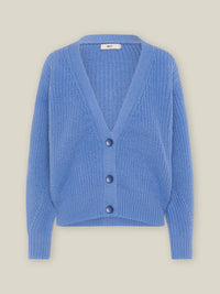 Strick Cardigan aus Organic Cotton – Oversized kurz, fair gefertigt in Italien — Ansicht 16
