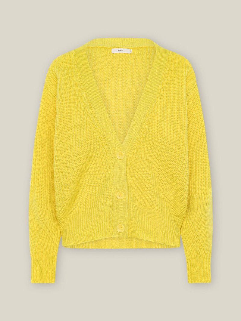 Strick Cardigan aus Organic Cotton – Oversized kurz, fair gefertigt in Italien — Ansicht 20