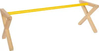 Bio Steckpferde Cavaletti Set – Massivholz, höhenverstellbar, 2er-Set — Ansicht 2