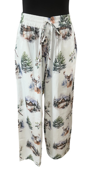Limited Edition Satin Pajamas Chalet – 100% Mercerized Cotton, 300 TC — Ansicht 2