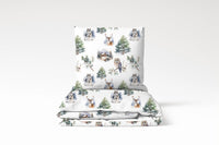 Chalet Bedding Set – Mercerized | Premium Sateen 300 TC | Printed on both sides — Ansicht 3