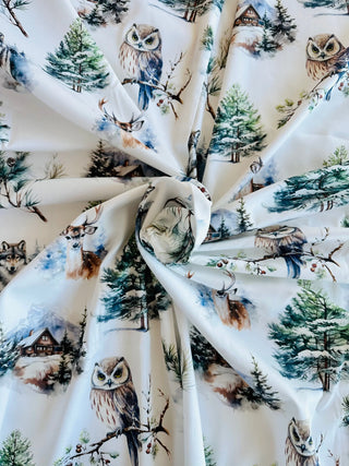 Bettwäsche Set Chalet – Mercerisiert | Premium Satin 300 TC | Beidseitig bedruckt