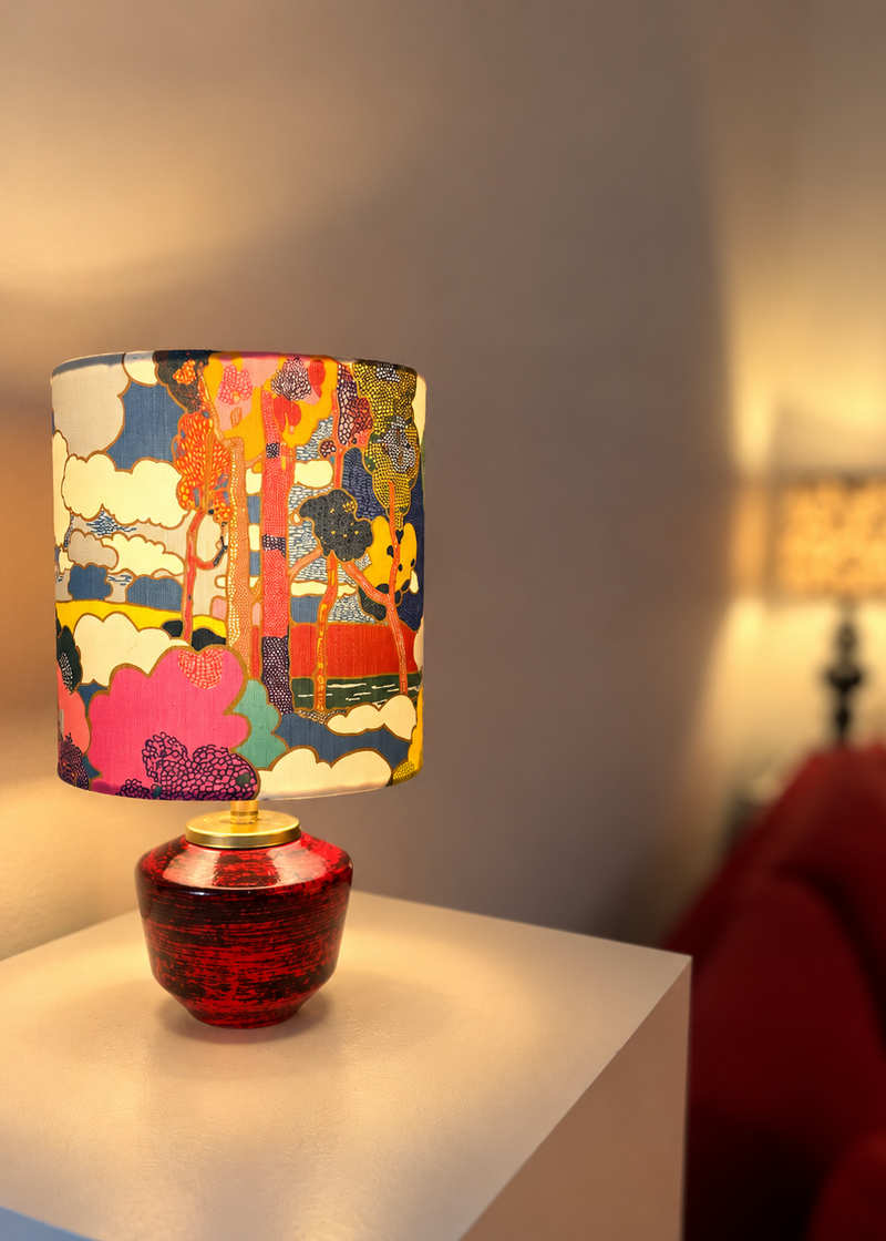 The Archive Collection: Kleine Akku-Lampe mit Liberty-Stoff „Prospect Road“ — Ansicht 2