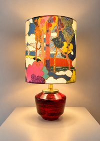 The Archive Collection: Kleine Akku-Lampe mit Liberty-Stoff „Prospect Road“ — Ansicht 1