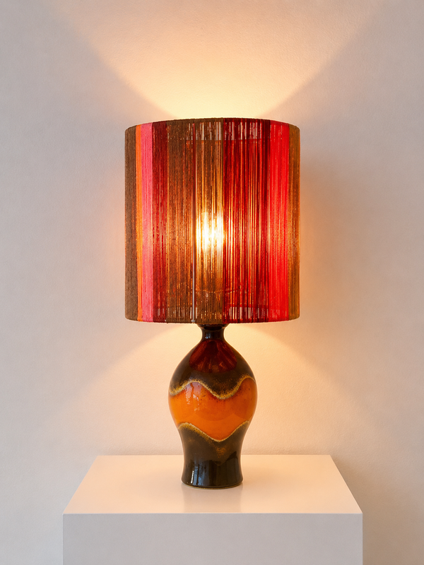 Dümler & Breiden 70s Vibes Table Lamp – Vintage Ceramic Cordless