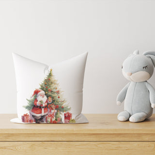 Weihnachtsmann Premium – Festliche Magie | Weiche Baumwolle | 40x40 cm