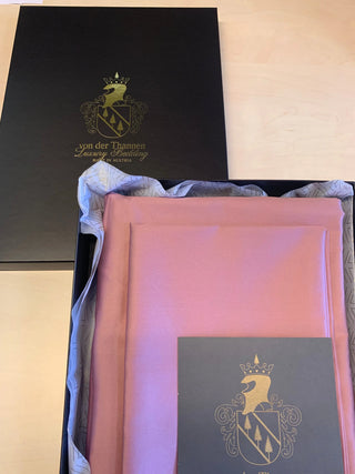 Bettwäsche Set Clay Uni – 100% Baumwolle Satin | 300 TC | Bügelleicht