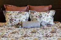 Bettwäsche Set Clay Peony – 100% mercerisierte Baumwolle, Satin 300 TC, bügelleicht — Ansicht 2