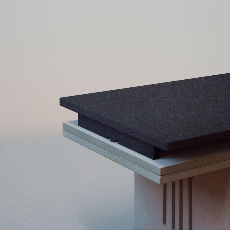 Top Tablar – eleganter Regalabschluss schwebendes Design Massivholz — Ansicht 31