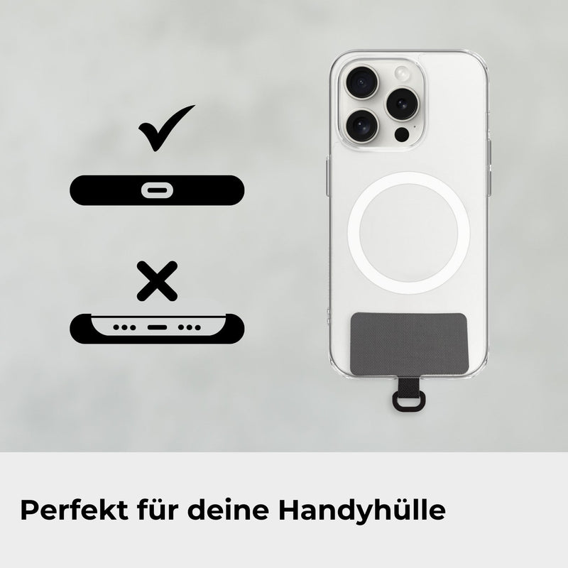 Universal Halterung für Handyketten – Dünn, Robust, Made in Germany — Ansicht 5
