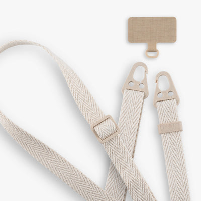 Handykette mit Universal Halterung – Baumwolle & Recyclingkunststoff