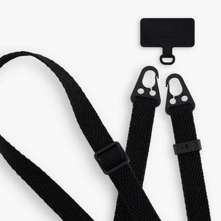 Handykette mit Universal Halterung – Baumwolle & Recyclingkunststoff