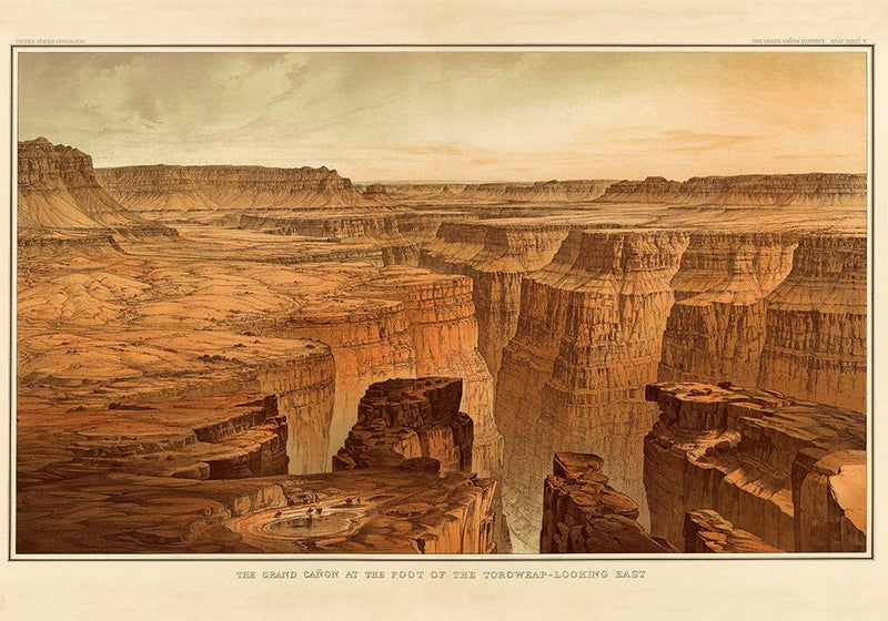 The Grand Canyon National Park Poster – Handgedruckt Berlin — Ansicht 4