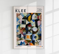 Paul Klee Yellow Half-Moon & the Y | Fine Art Poster A3–A0 — Ansicht 1