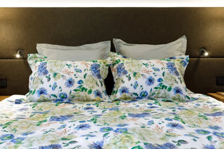 Bettwäsche Set Crystal Peony – 100% mercerisierte Baumwolle | Satin 300 TC | Bügelleicht & Elegant