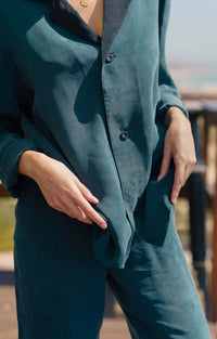 Pyjama Set Cupro Unisex – Made in Italy — Ansicht 5