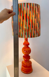 Kleine 70 Jahre Stehlampe mit Pop Art String Schirm — Ansicht 13