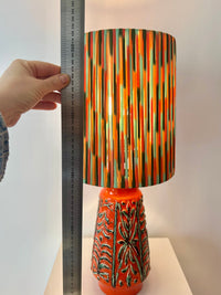 Seltene Uebelacker Vasenlampe – Keramik Tischlampe 1960er/70er — Ansicht 10