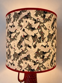 Große Bay-Keramik Lampe Brutalismus Fat Lava Mid Century 41 cm — Ansicht 11