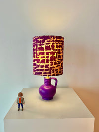 Marei Vase Model 7300 as a Cordless LED Table Lamp – Plum Noir — Ansicht 2