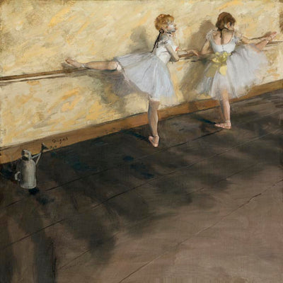 Dancers Practicing at the Barre – Degas Kunstdruck