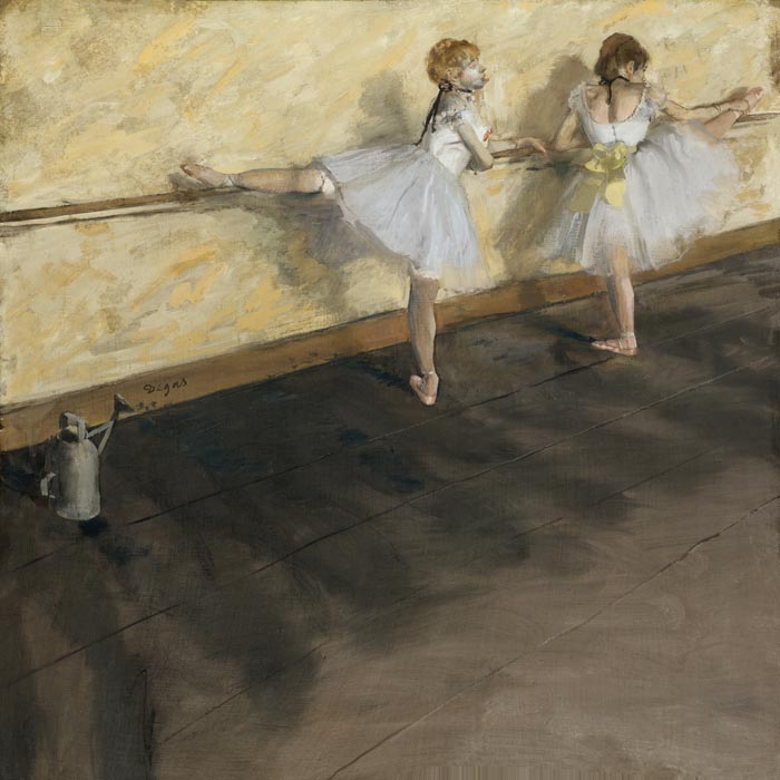 Dancers Practicing at the Barre – Degas Kunstdruck — Ansicht 3
