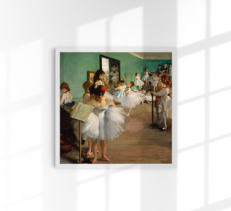 The Dance Class by Edgar Degas – Kunstdruck Poster — Patroa Studio