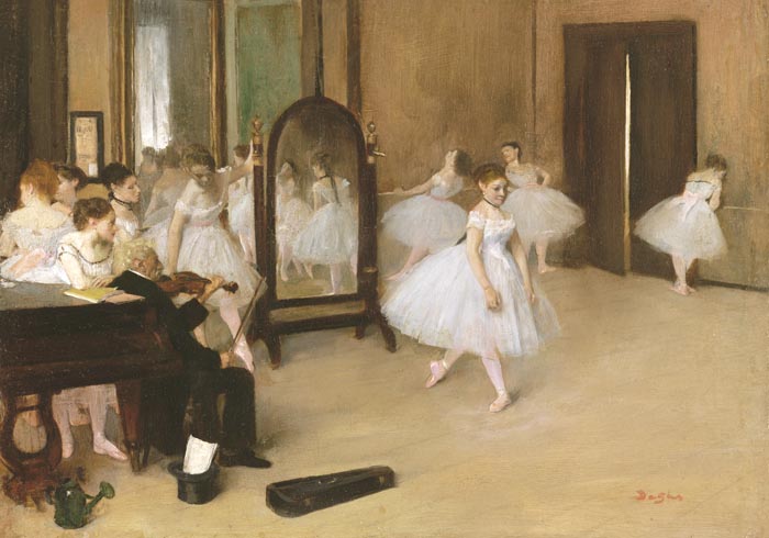 The Dancing Class by Edgar Degas Poster – Archival Quality Art Print — Ansicht 3