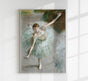 Dancer in Green by Edgar Degas – Kunstdruck