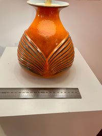 Upgecykelte Vasenlampe aus Cari Zalloni Vase von Fohr - West German Pottery — Ansicht 17