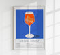 Aperol Spritz Drink Art Poster – Fine Art Print UV-resistant