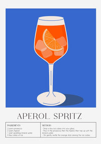 Aperol Spritz Drink Art Poster – Fine Art Print UV-resistant — Ansicht 5