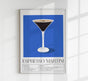 Espresso Martini Drink Art Poster – Fine Art oder Canvas, A3 bis A0