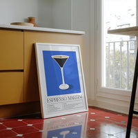 Espresso Martini Drink Art Poster – Fine Art oder Canvas, A3 bis A0 — Ansicht 2