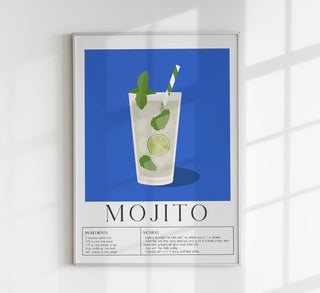 Mojito Drink – Art Poster | Fine Art Print | UV-beständig