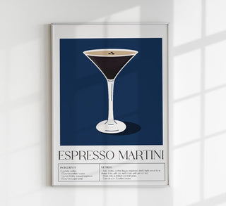 Modernes Kunstposter mit intensivem Blauton als Fine Art Print oder Canvas, Größen A3 bis A0, ohne Rahmen.
