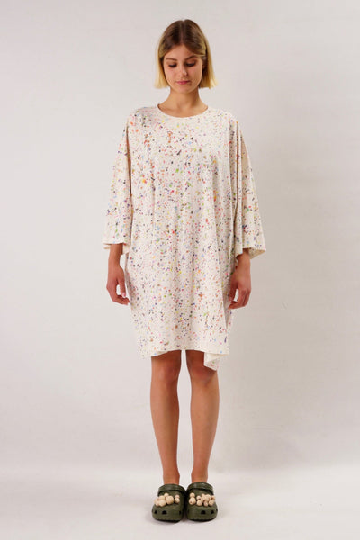 Pollo Bigshirt – Handbemalt Pollock-inspiriert Unisex